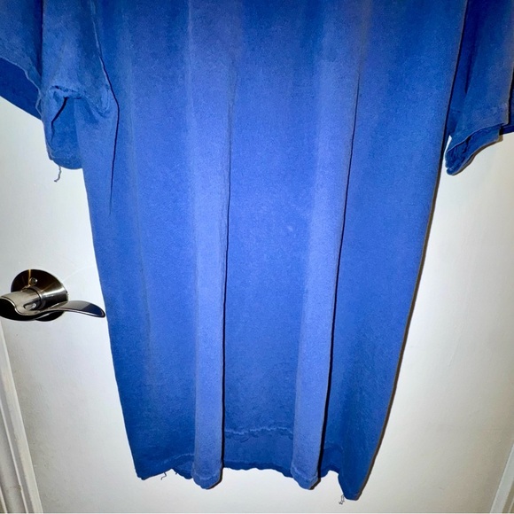 *FLAWS* Mac Miller Macadelic Blue Graphic T-Shirt - Picture 4 of 12